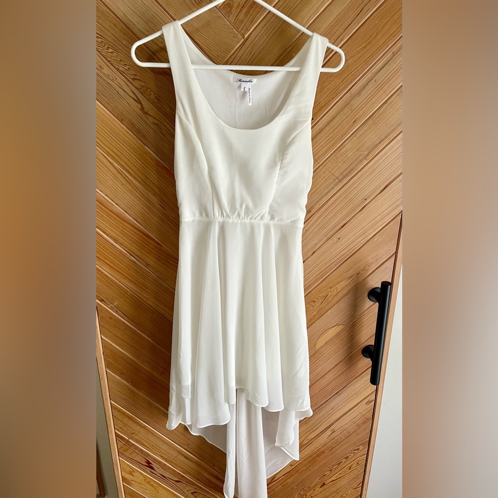 Hi-Low dress with side cutouts